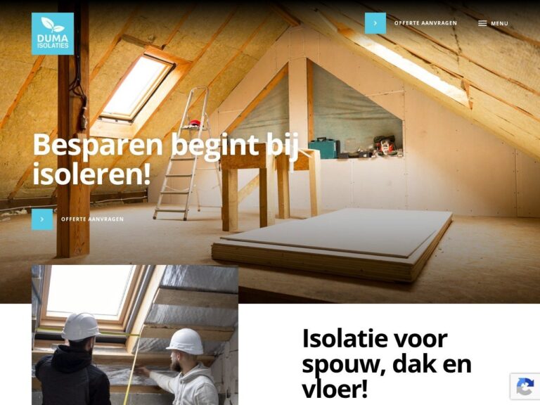 DUMA Isolaties spouwmuurisolatie Ter Apel