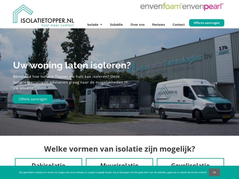 Isolatietopper spouwmuurisolatie Sappemeer