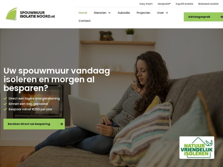 Spouwmuurisolatie Noord
