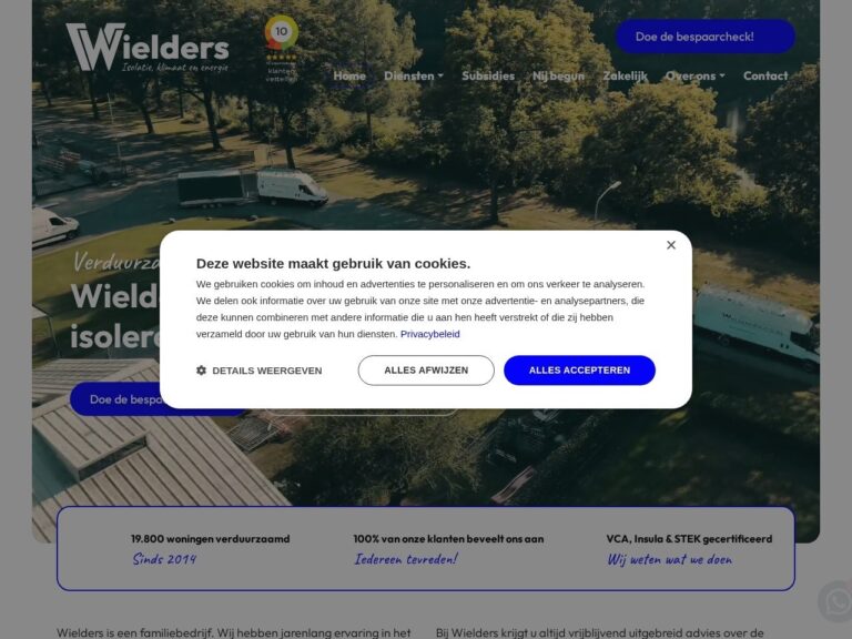 Wielders Isolatie spouwmuurisolatie Nieuwe Pekela
